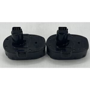 2 Pack DeWalt NiCd Battery Packs DW9098 18 Volt, Used Tested Works. {129}.